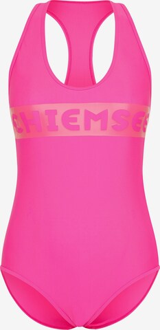 CHIEMSEE Regular Swimsuit in Pink: front