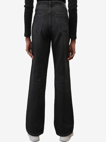 Marc O'Polo Flared Jeans 'Linna' in Black