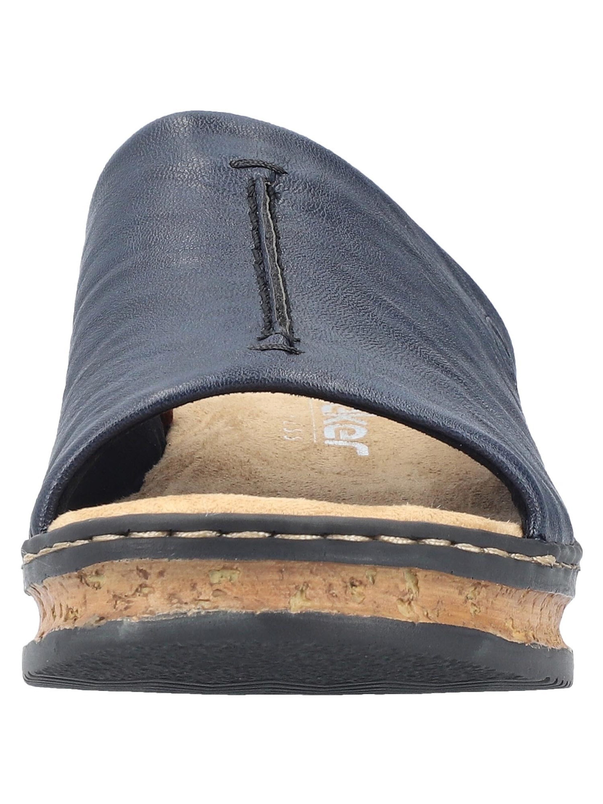 Rieker Muiltjes 'Comfort' in Blauw