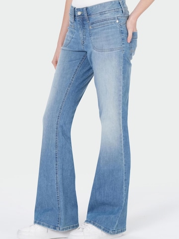 M.O.D MIRACLE OF DENIM Flared Jeans in Blue