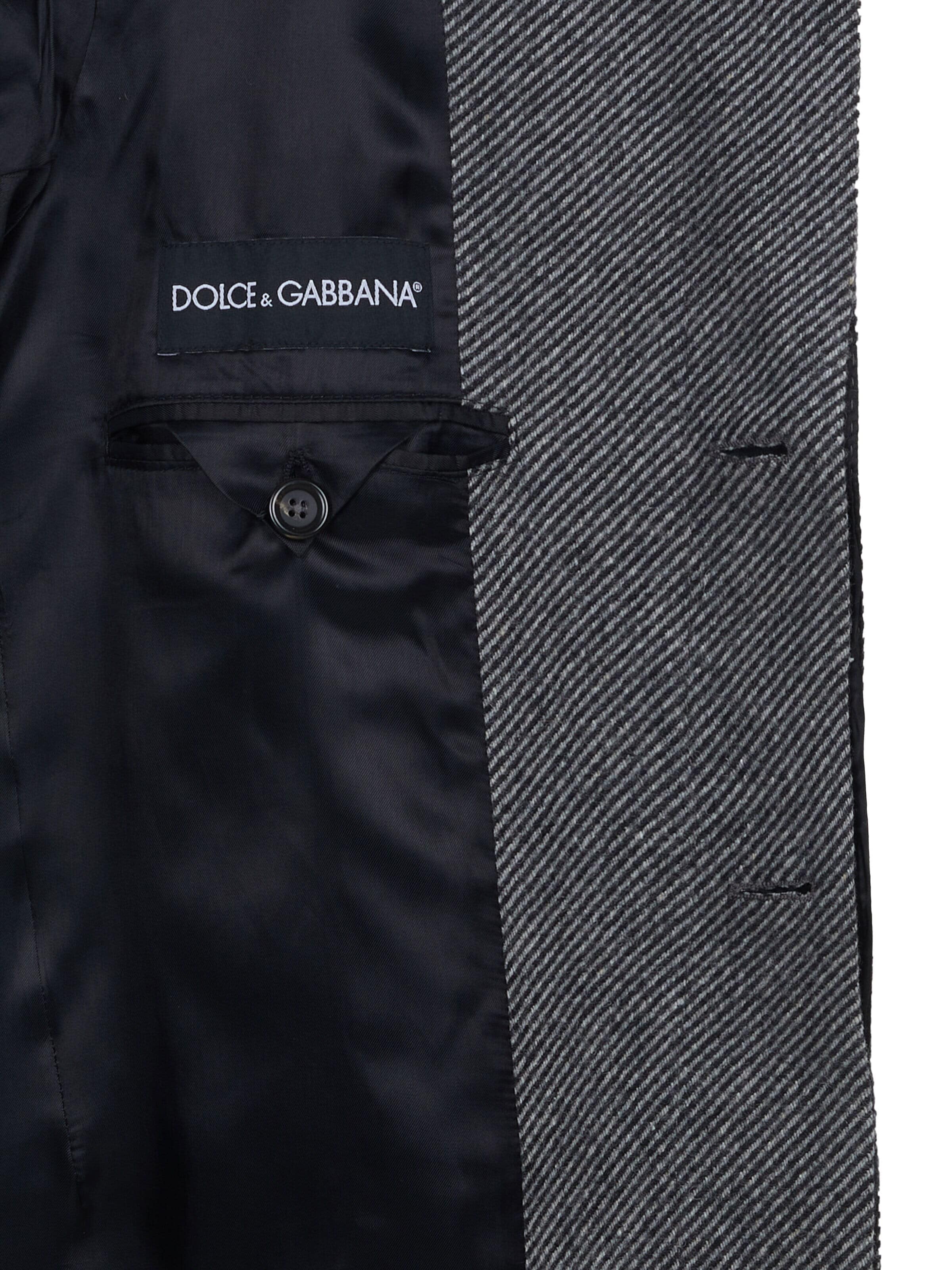 DOLCE & GABBANA Tussenjas 'Dolce & Gabbana Mantel' in Grijs
