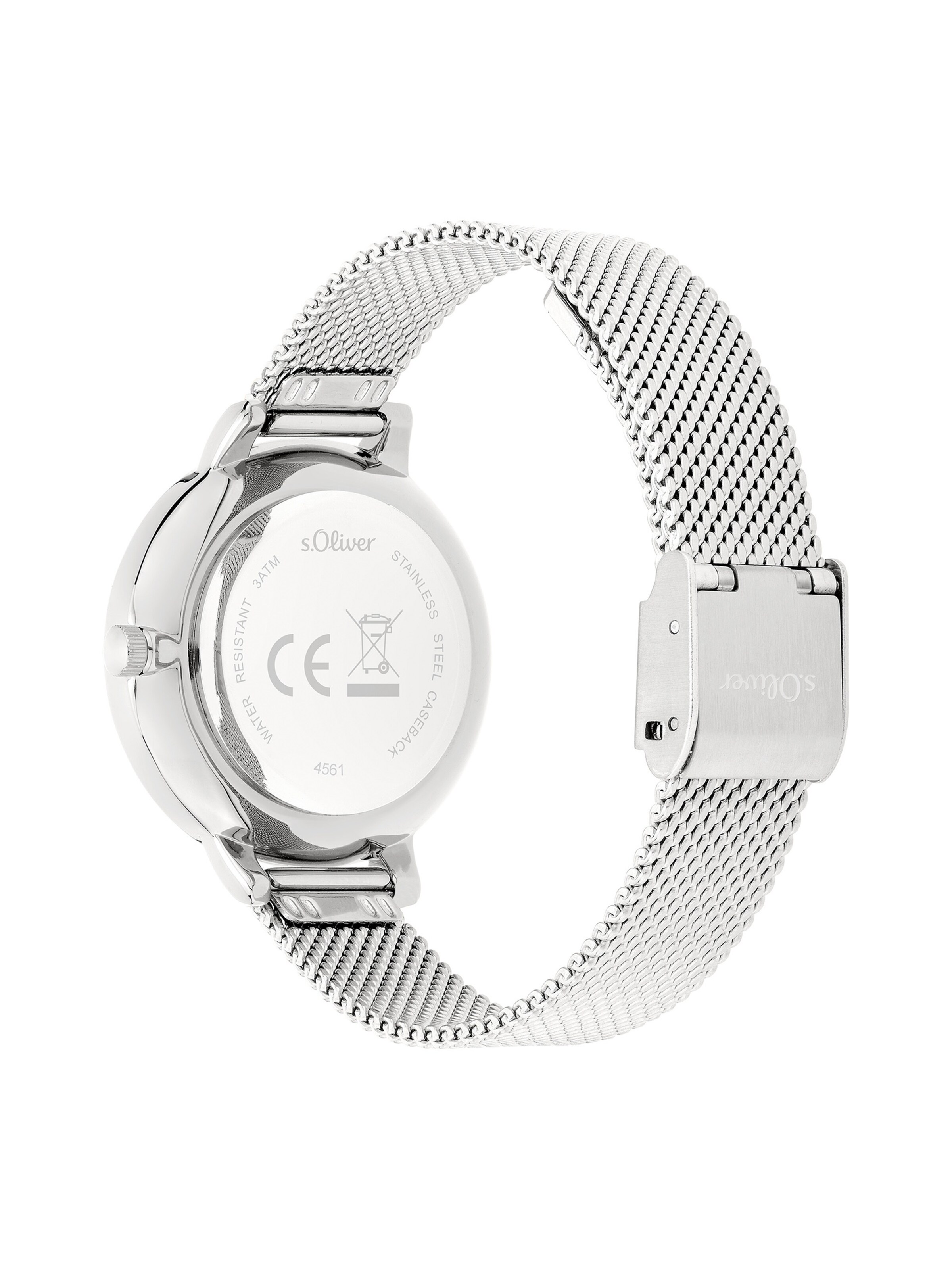 s.Oliver Analog Watch in Silver