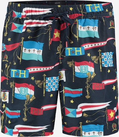 TOMMY HILFIGER Badehose in mischfarben / schwarz, Produktansicht