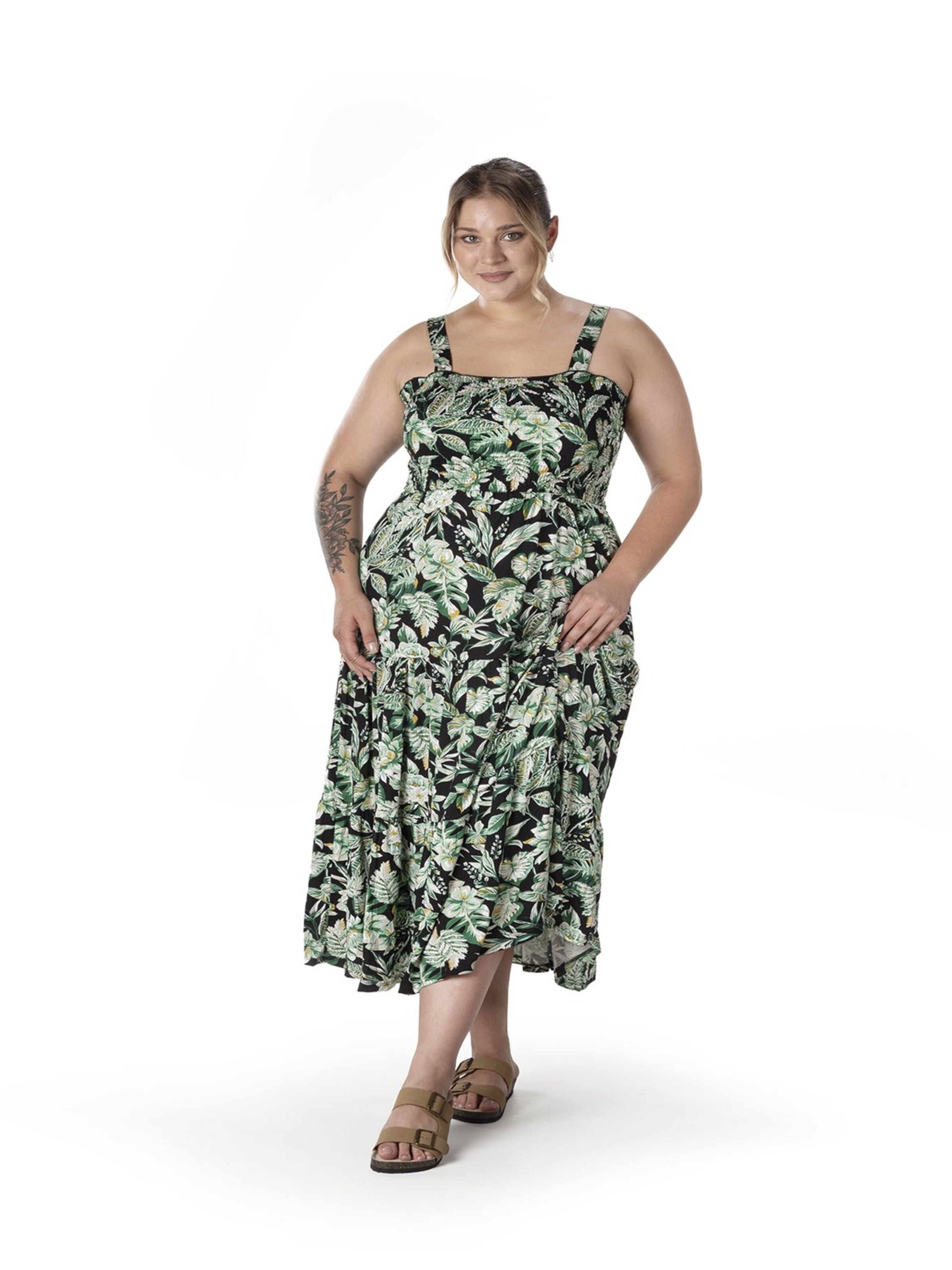 Stil Diva Kleid in Schwarz