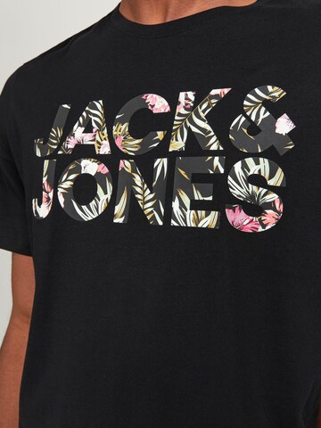 JACK & JONES - Camiseta 'JEFF' en negro