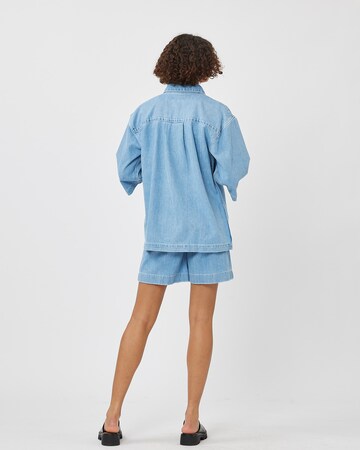 minimum Bluse 'Denima' in Blau