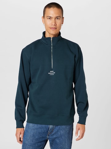 MADS NORGAARD COPENHAGEN Sweatshirt in Green: front