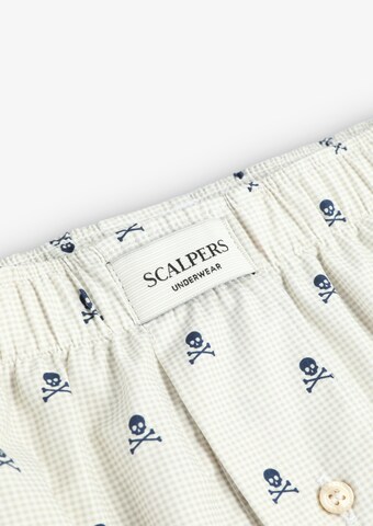 Scalpers Boxer shorts 'Vichy' in Green