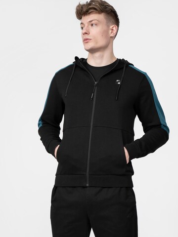 Sweat de sport 4F en noir : devant