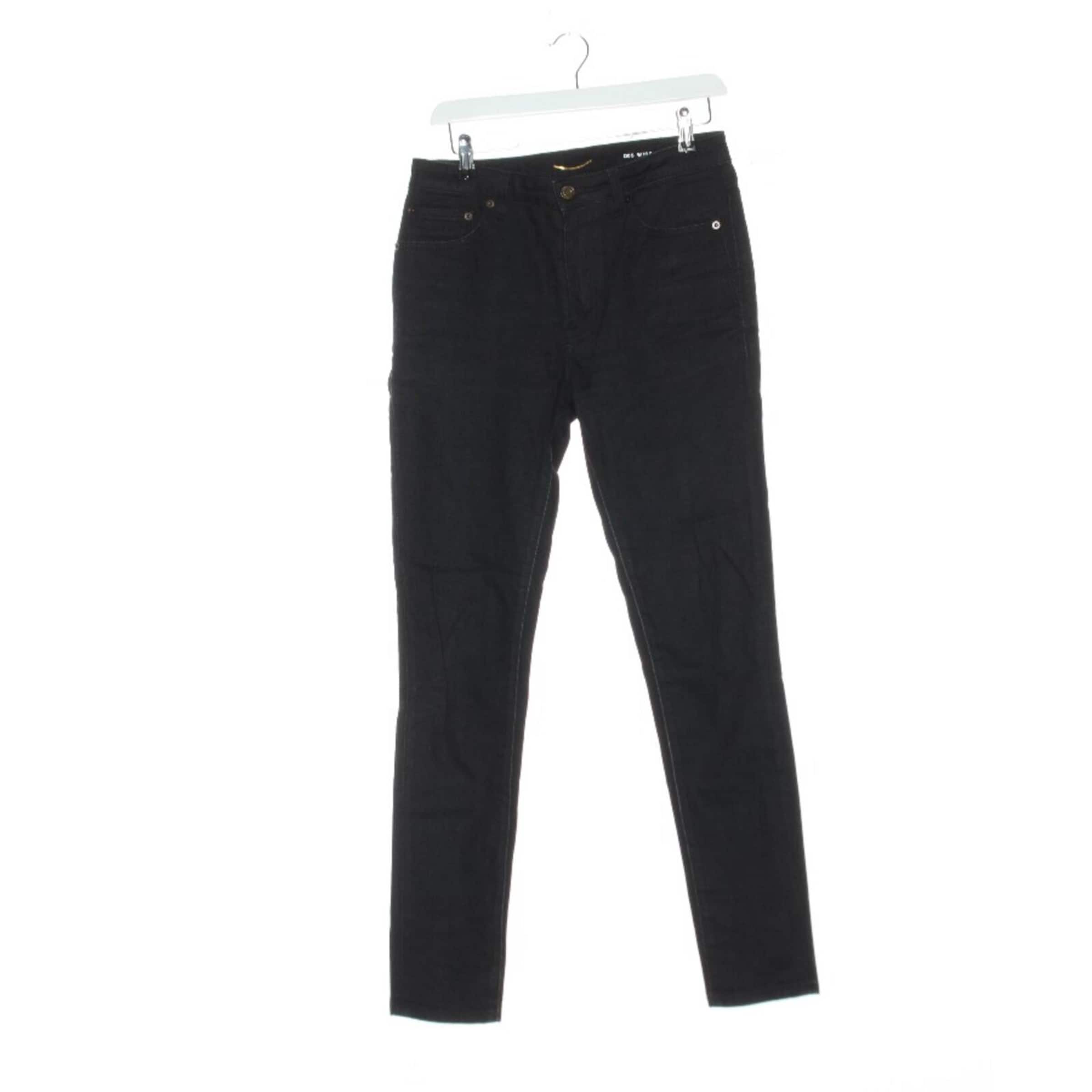 Saint Laurent Jeans 30 in Schwarz: Vorderseite