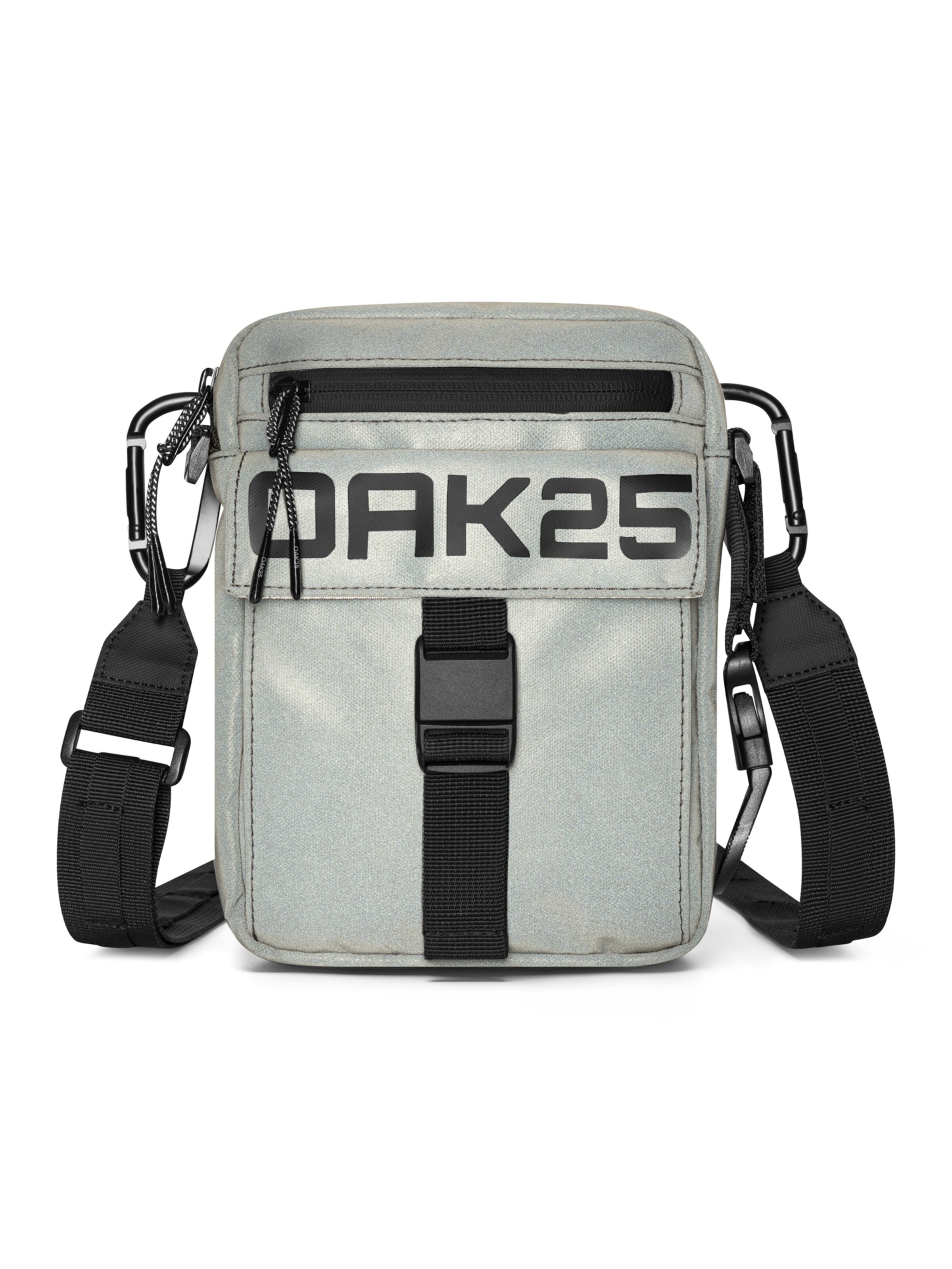 OAK25 Taška cez rameno 'Luminite Crossbody Bag' - Čierna