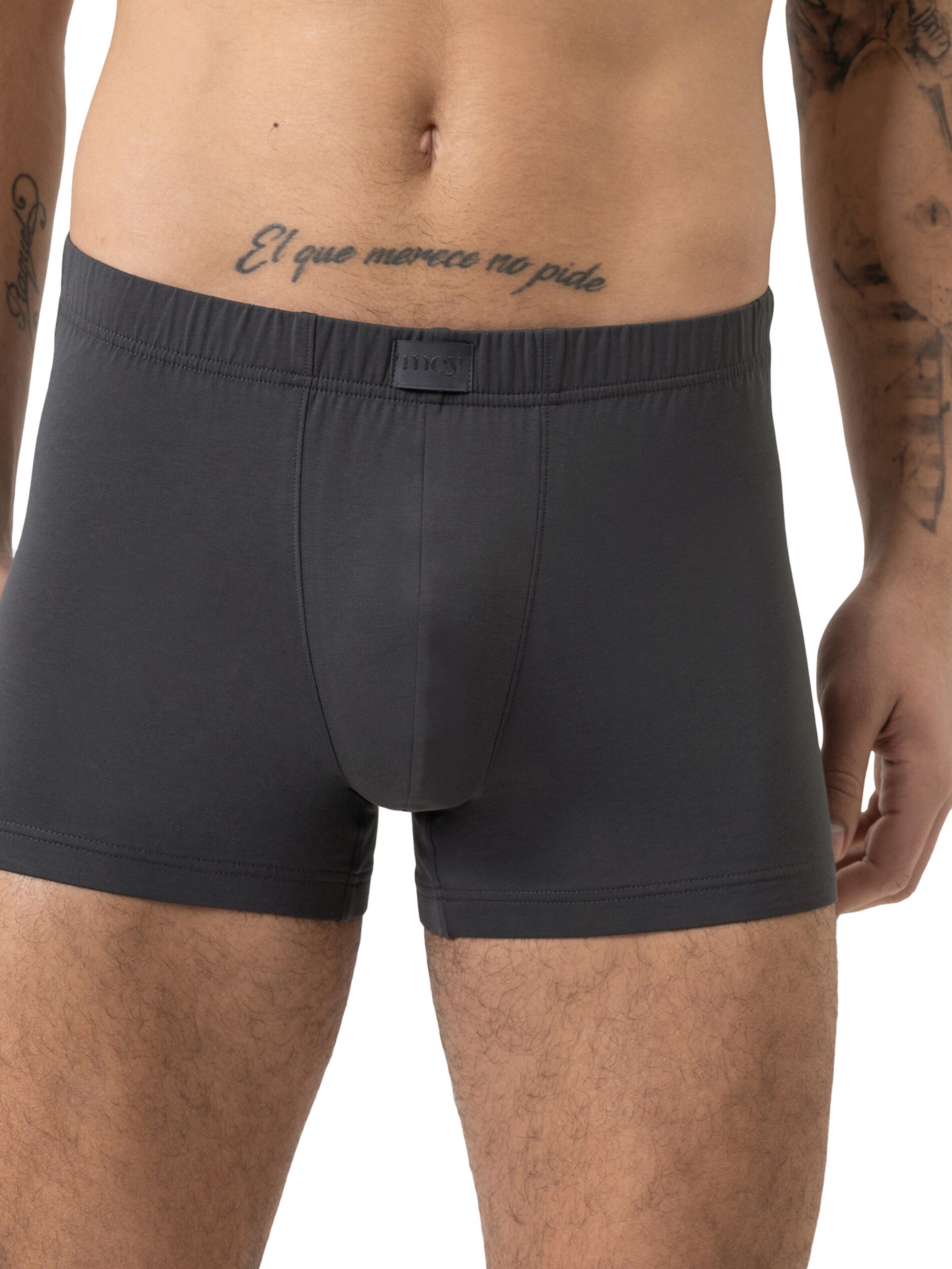 Mey Boxershorts 'Mey 10 Out Of 10' in Grijs