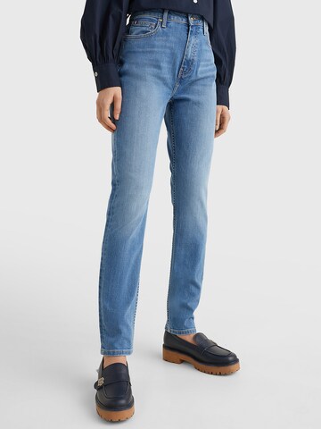 TOMMY HILFIGER Slimfit Jeans in Blauw: voorkant