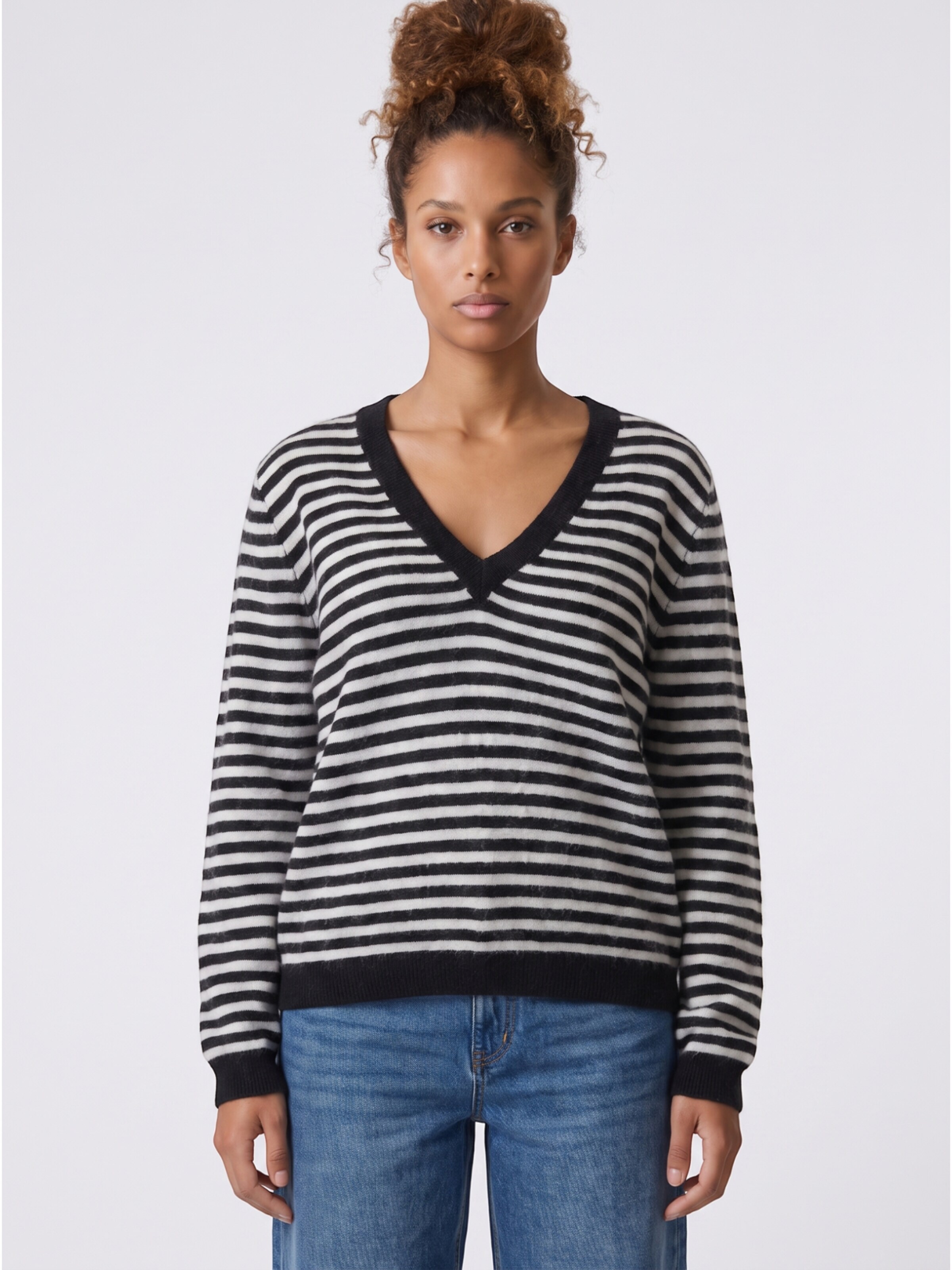 americandreams Pullover 'Christy Cashmere' in Schwarz