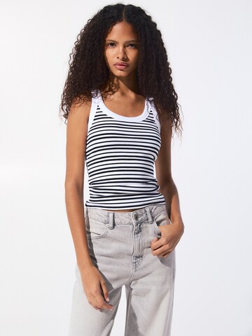 Pull&Bear Top in Grau: Vorderseite