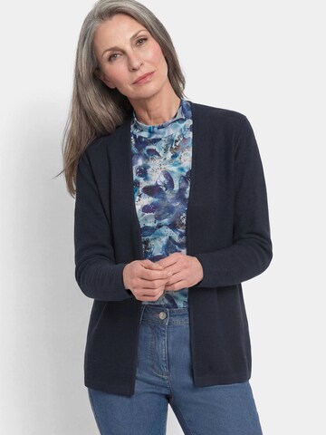 Cardigan Goldner en bleu : devant
