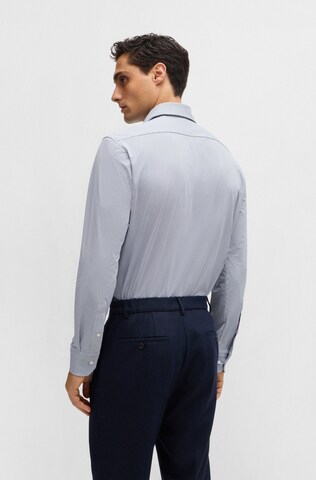 BOSS Regular Fit Businesshemd in Blau