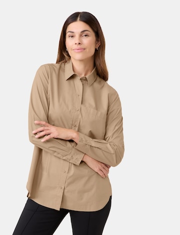 GERRY WEBER Blouse in Bruin: voorkant