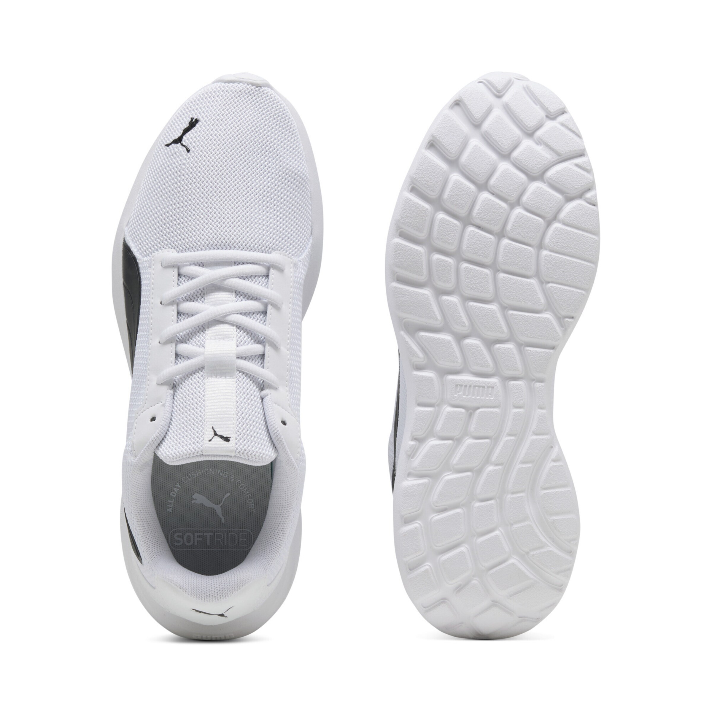 Baskets basses 'Softride Cosmic' PUMA en blanc