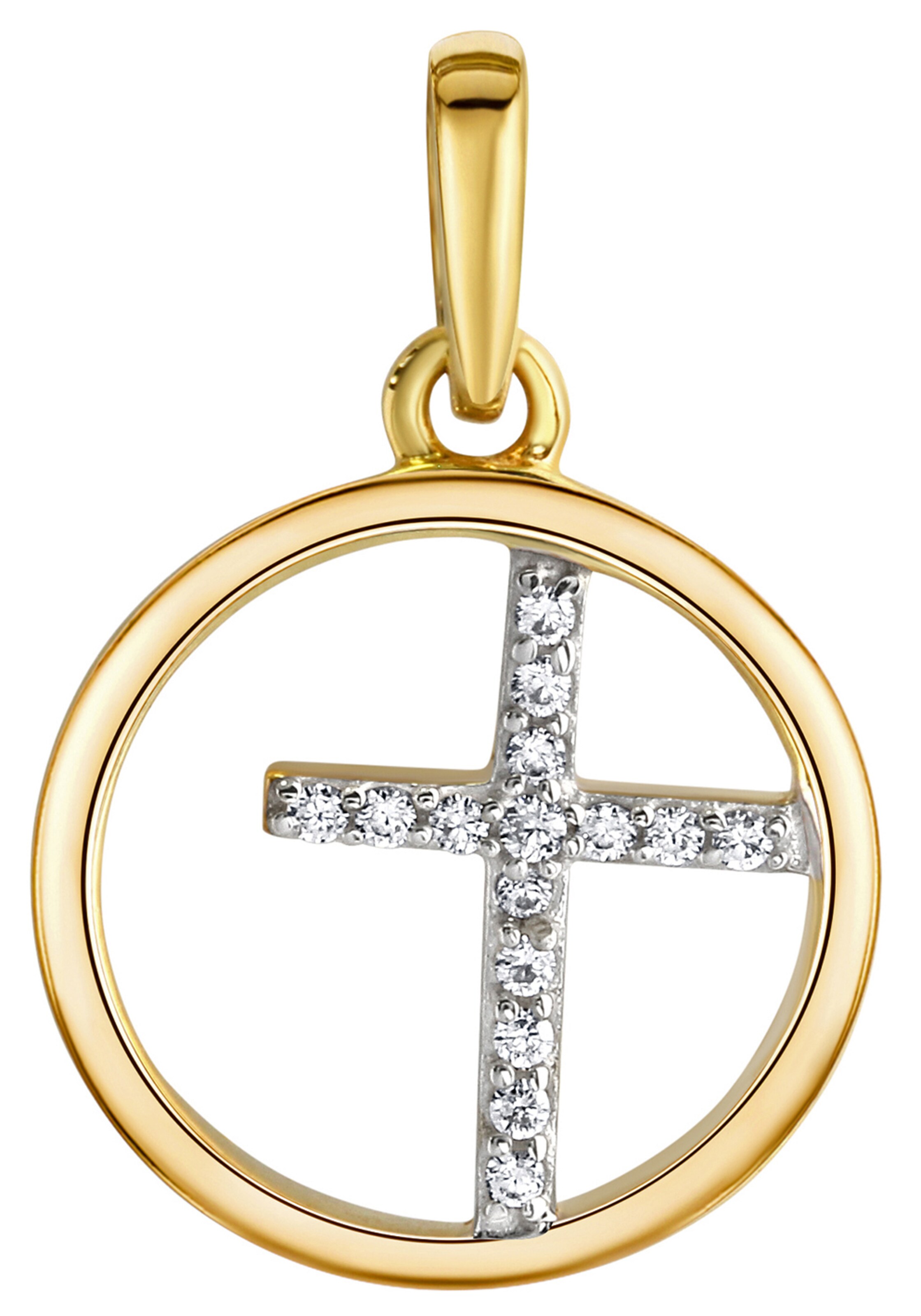FIRETTI Pendant in Gold: front