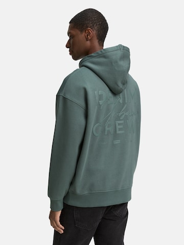 TOM TAILOR DENIM Sweatshirt in Green: front