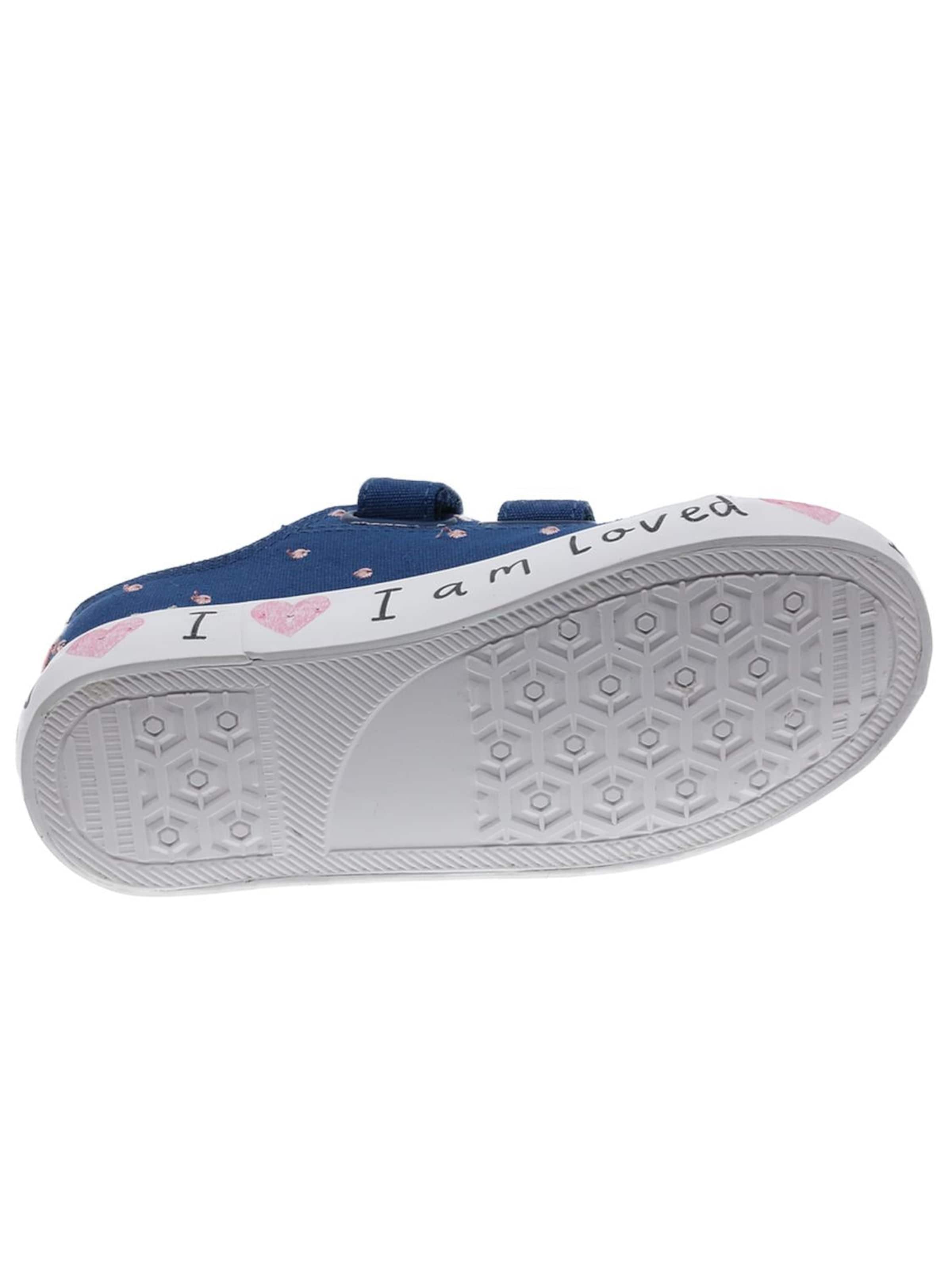 Beppi Sneakers 'Canvas Shoe' i blå