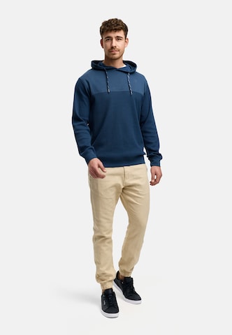 INDICODE JEANS Sweatshirt 'Tommaso' in Blue