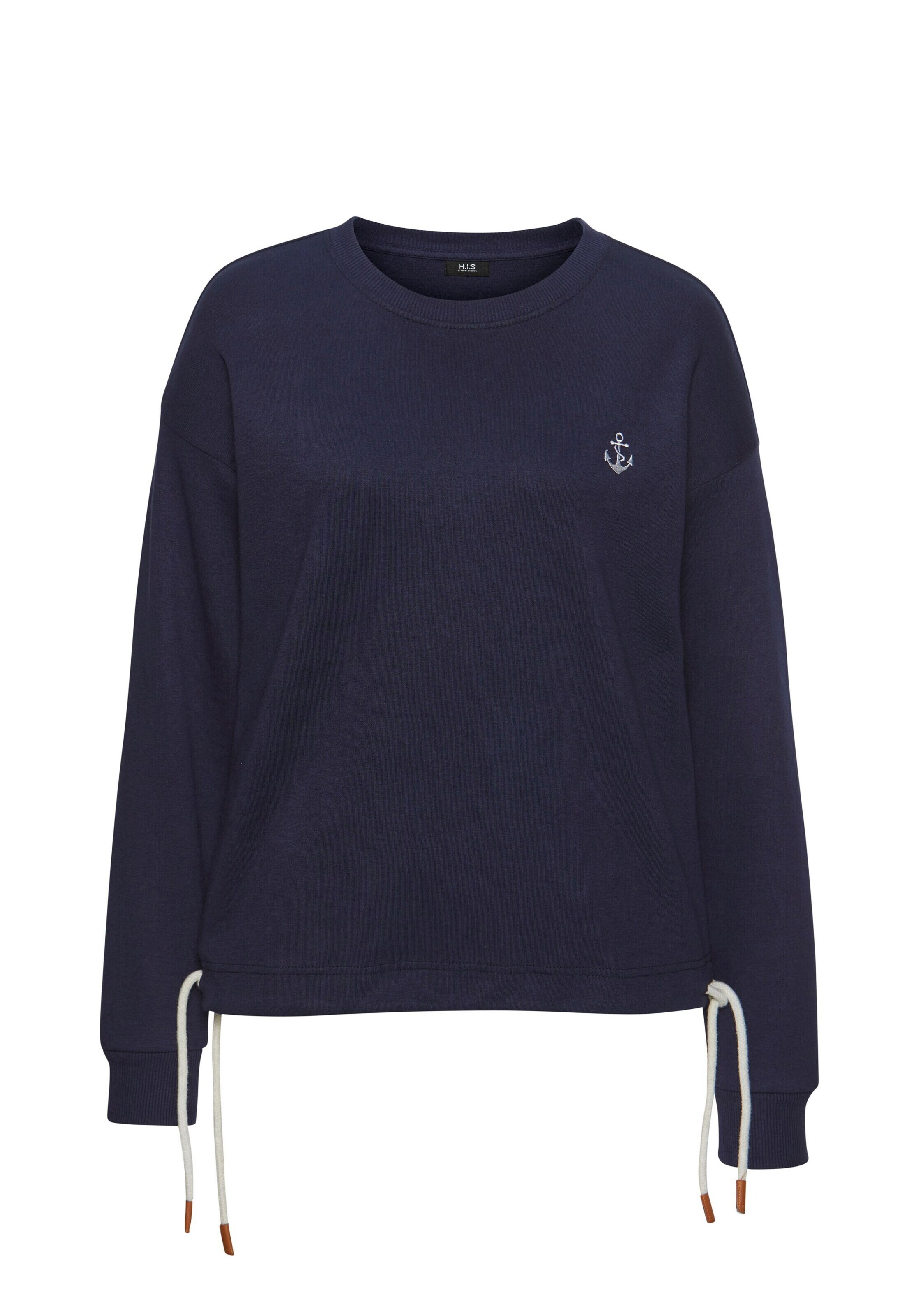 H.I.S Sweatshirt in Blau: Vorderseite