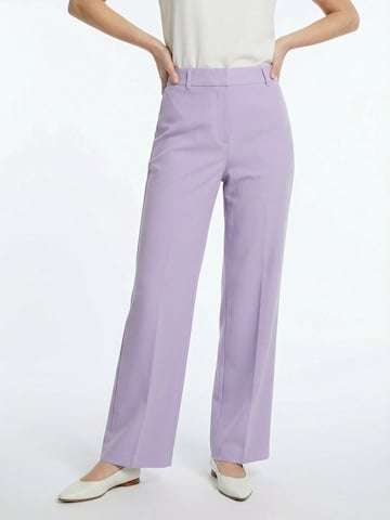 Regular Pantaloni cu dungă 'Jana' de la Guido Maria Kretschmer Women pe mov: față