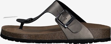 TAMARIS T-bar sandals in Grey