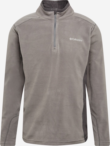 COLUMBIA Športen pulover 'Klamath Range II' | siva barva: sprednja stran