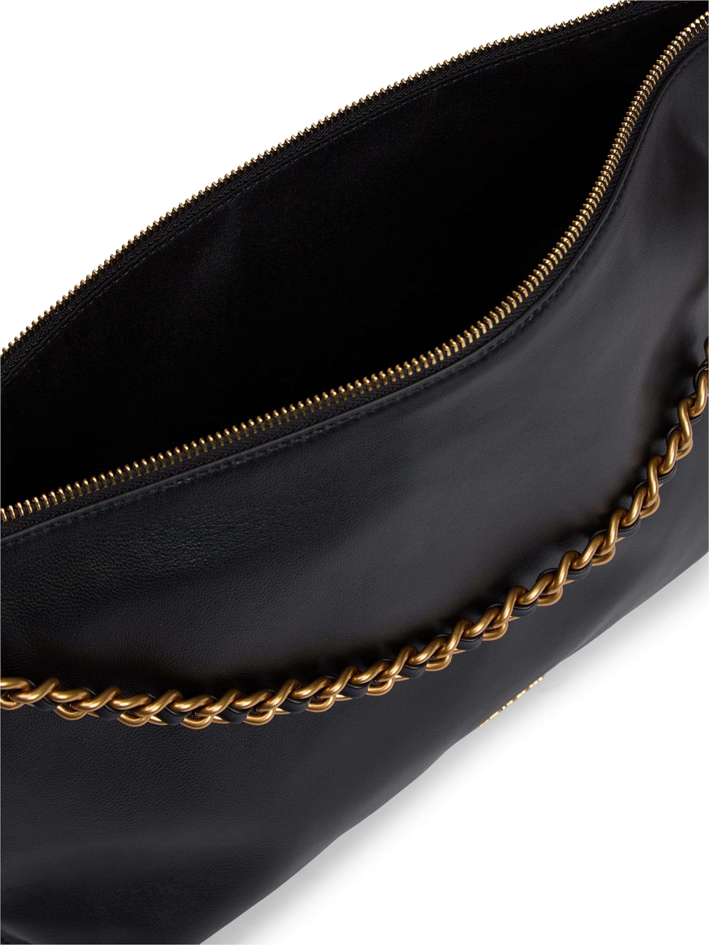 TOMMY HILFIGER Handtasche 'DOWNTOWN' in Schwarz