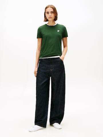 Tricou de la TOMMY HILFIGER pe verde