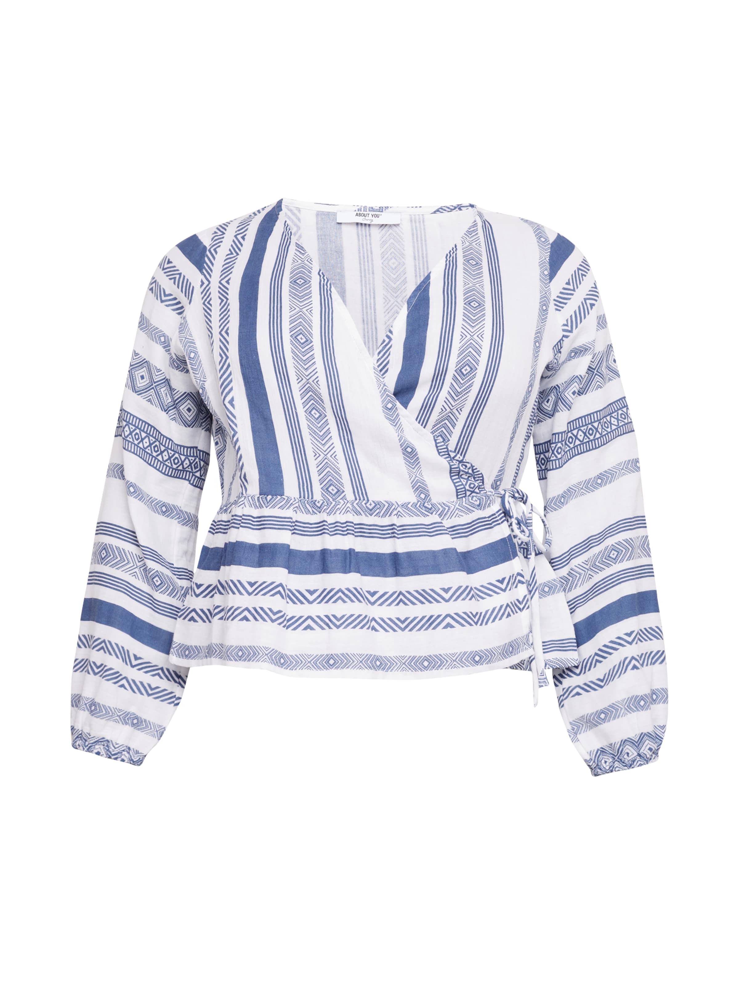 ABOUT YOU Curvy Μπλούζα 'Julika' σε μπλε: μπροστά