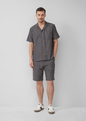 s.Oliver Loosefit Broek in Grijs: voorkant