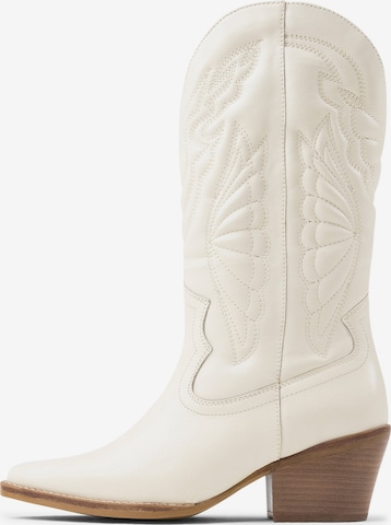 Bottes de cowboy 'Jukeson' BRONX en beige : devant