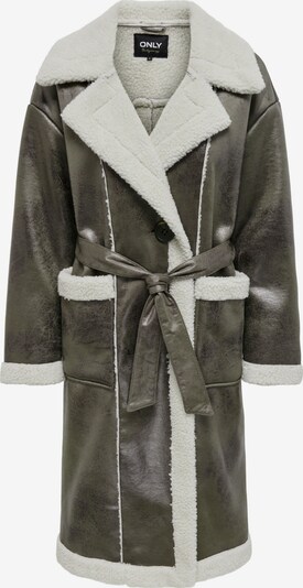 ONLY Winter coat 'KAREN' in Khaki / White, Item view