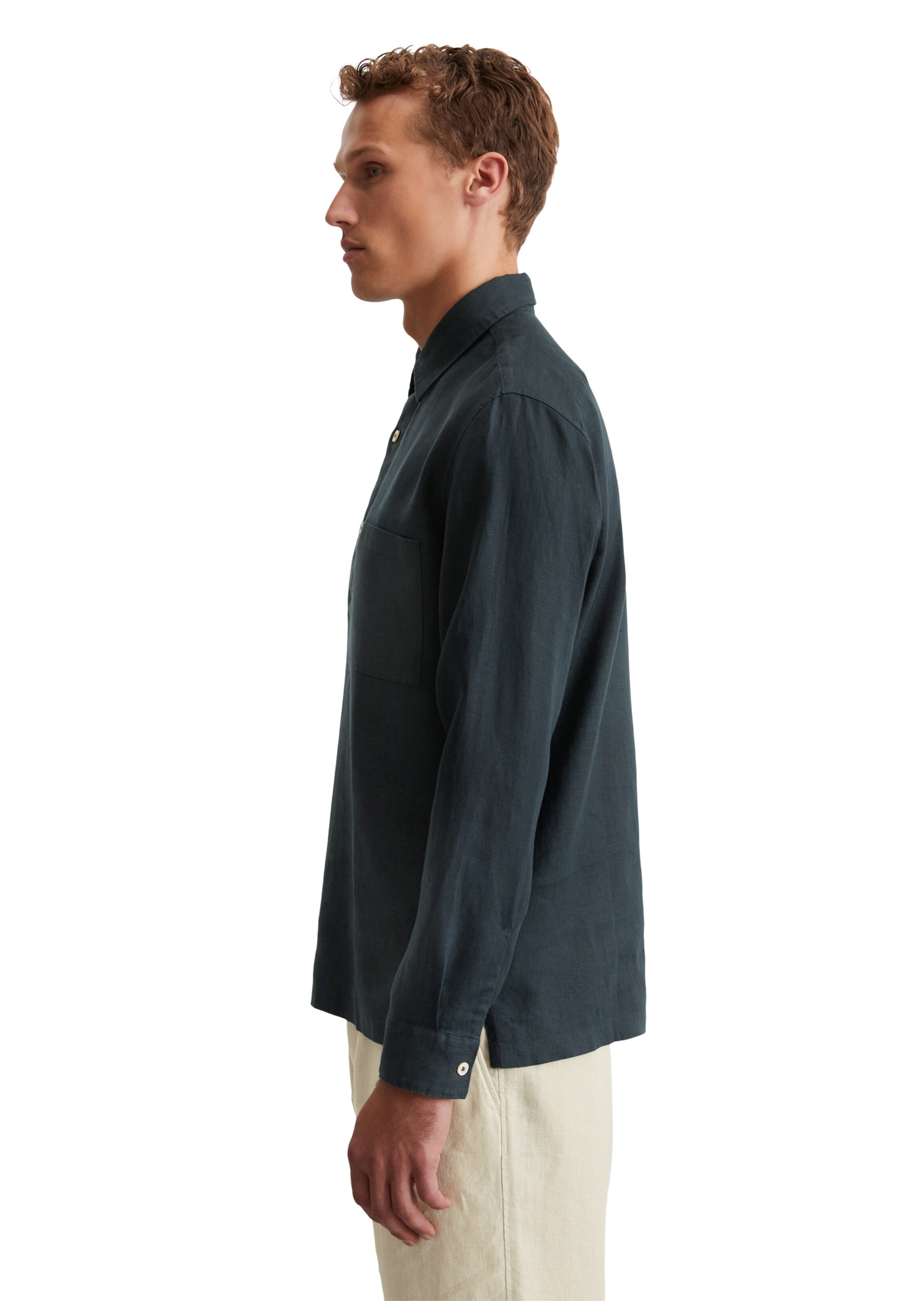 Marc O'Polo Regular Fit Hemd in Blau