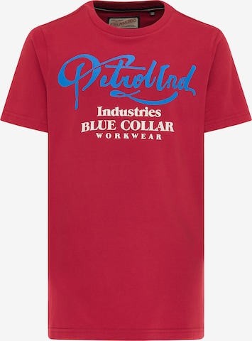Petrol Industries T-shirt i röd: framsida