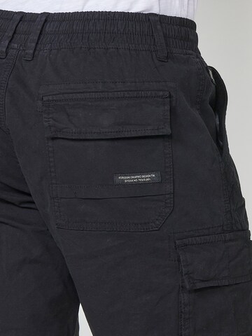 regular Pantaloni cargo di KOROSHI in nero
