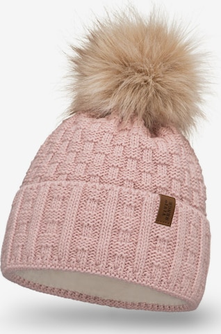 Bonnet '7015' Vivisence en rose : devant