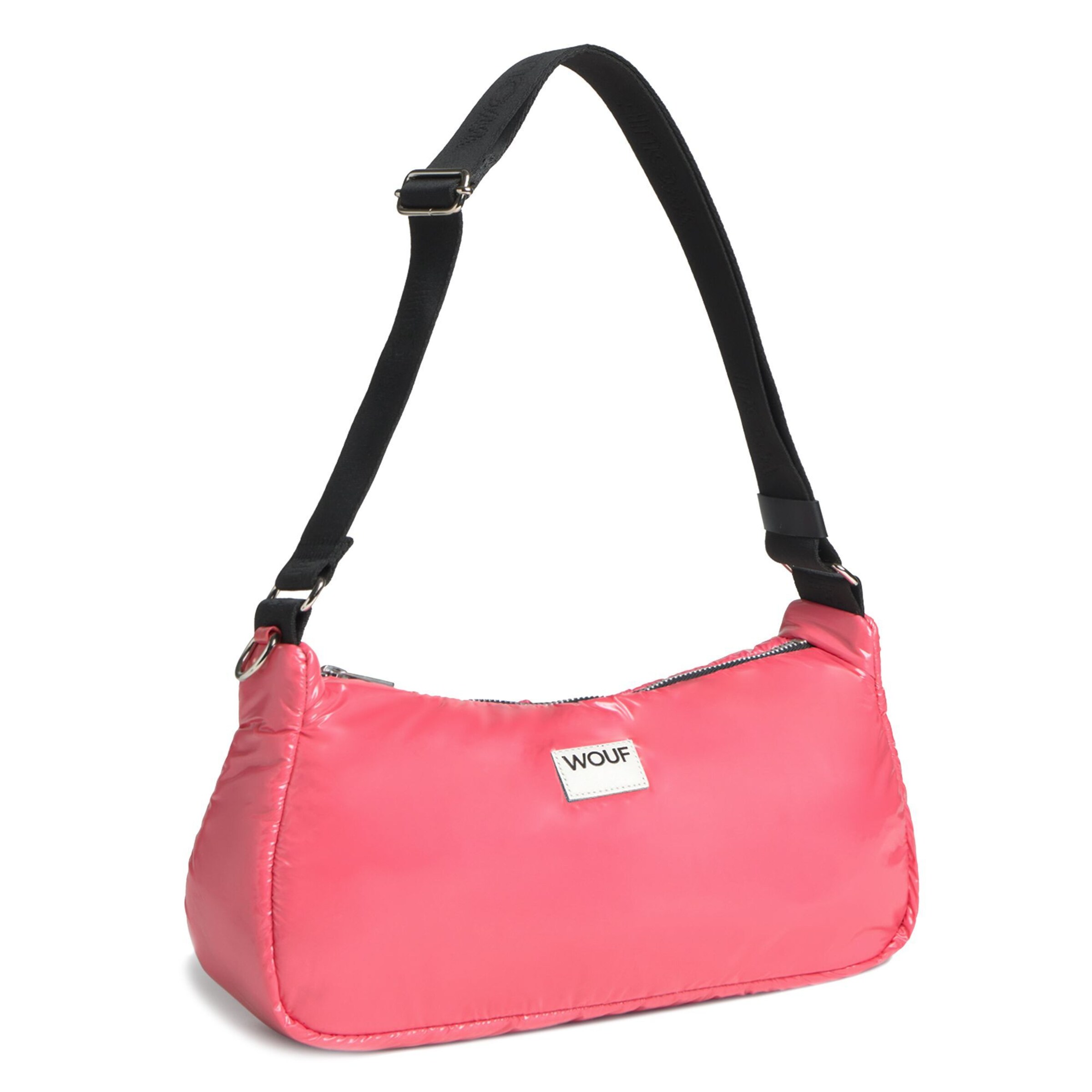 Sac bandoulière 'Glossy' Wouf en rose