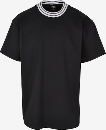 Urban Classics Shirt 'Kicker' in Zwart: voorkant