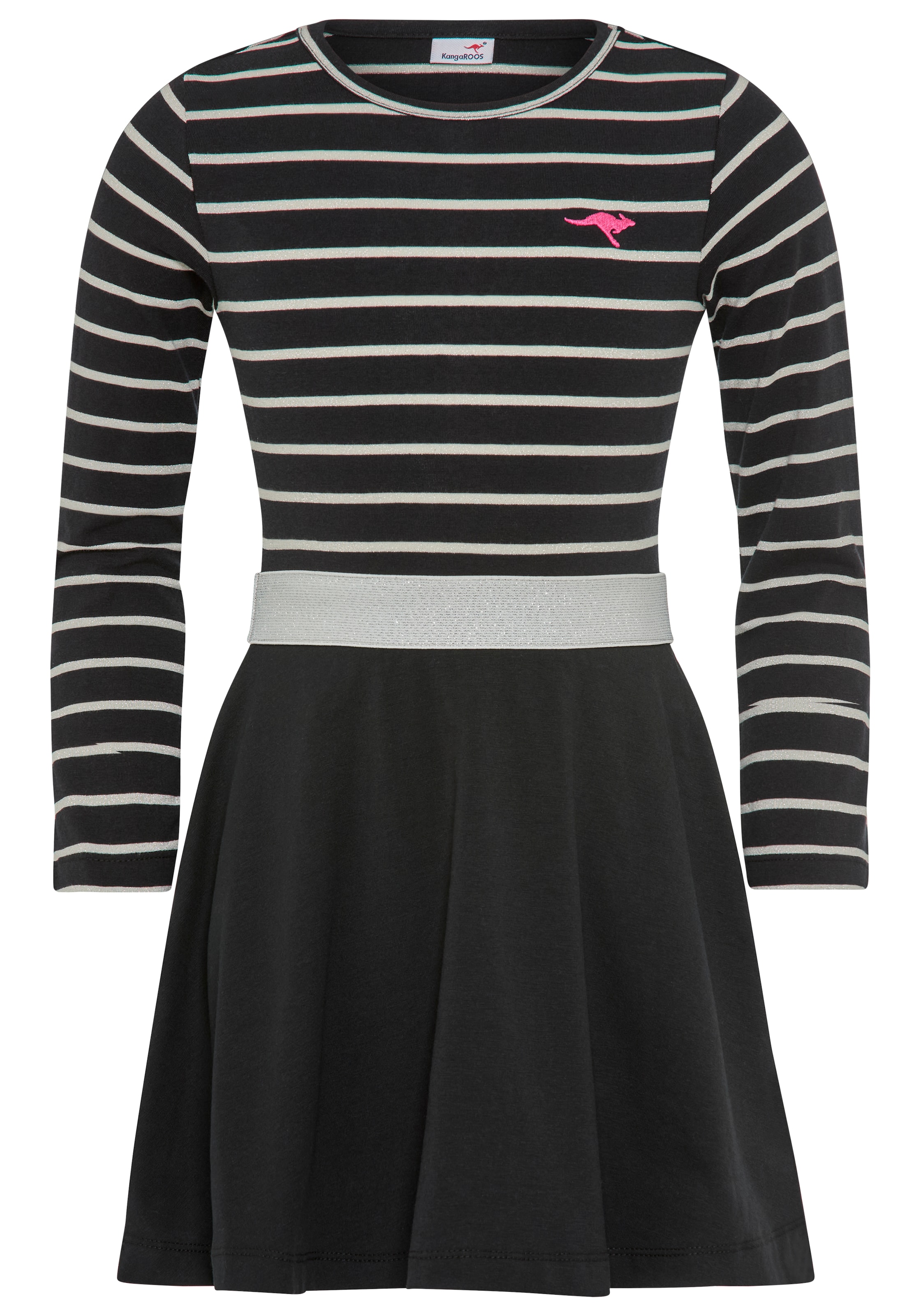 KangaROOS Dress in Black: front