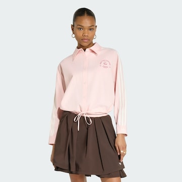 Camicia da donna 'Club' di ADIDAS ORIGINALS in rosa: frontale