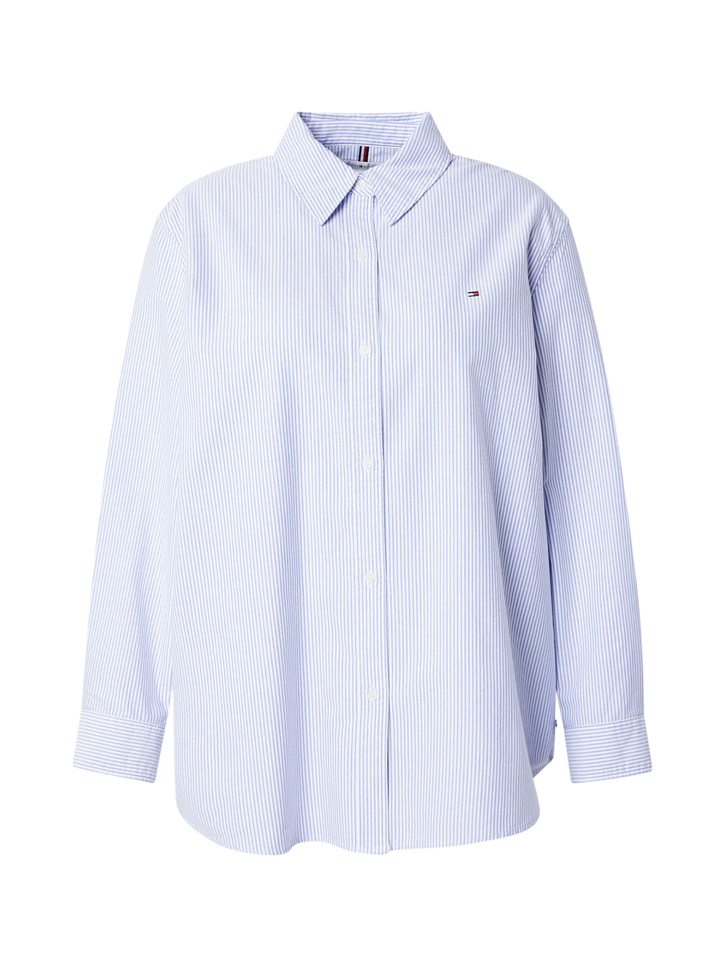 Chemisier Tommy Hilfiger Curve en bleu : devant