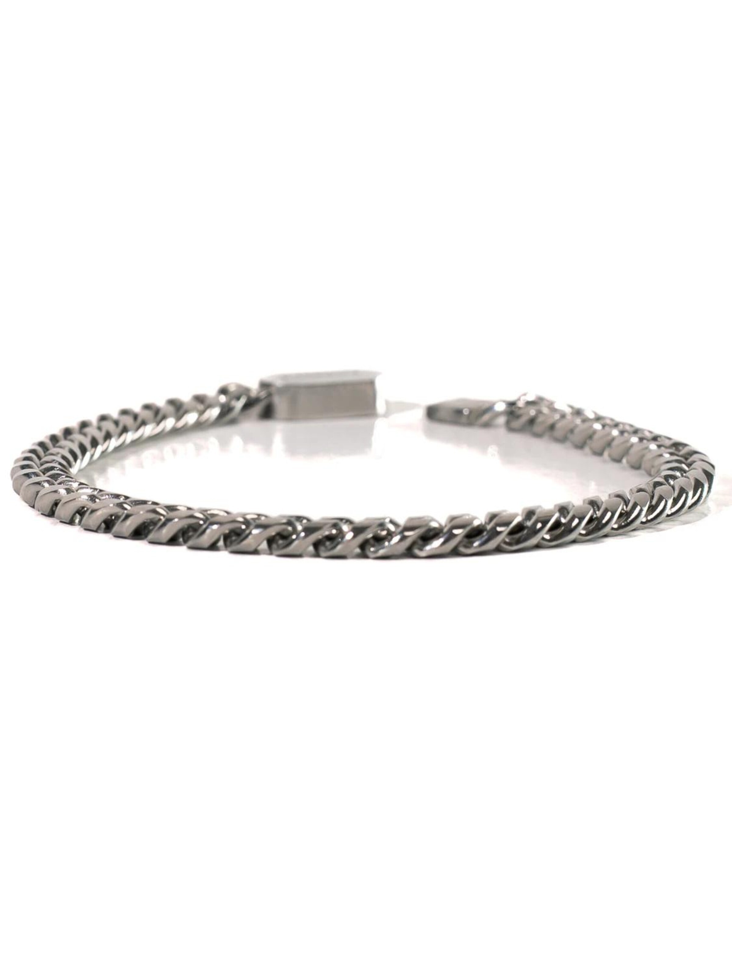 Eternal - Pulsera 'Cuban Link' en plata