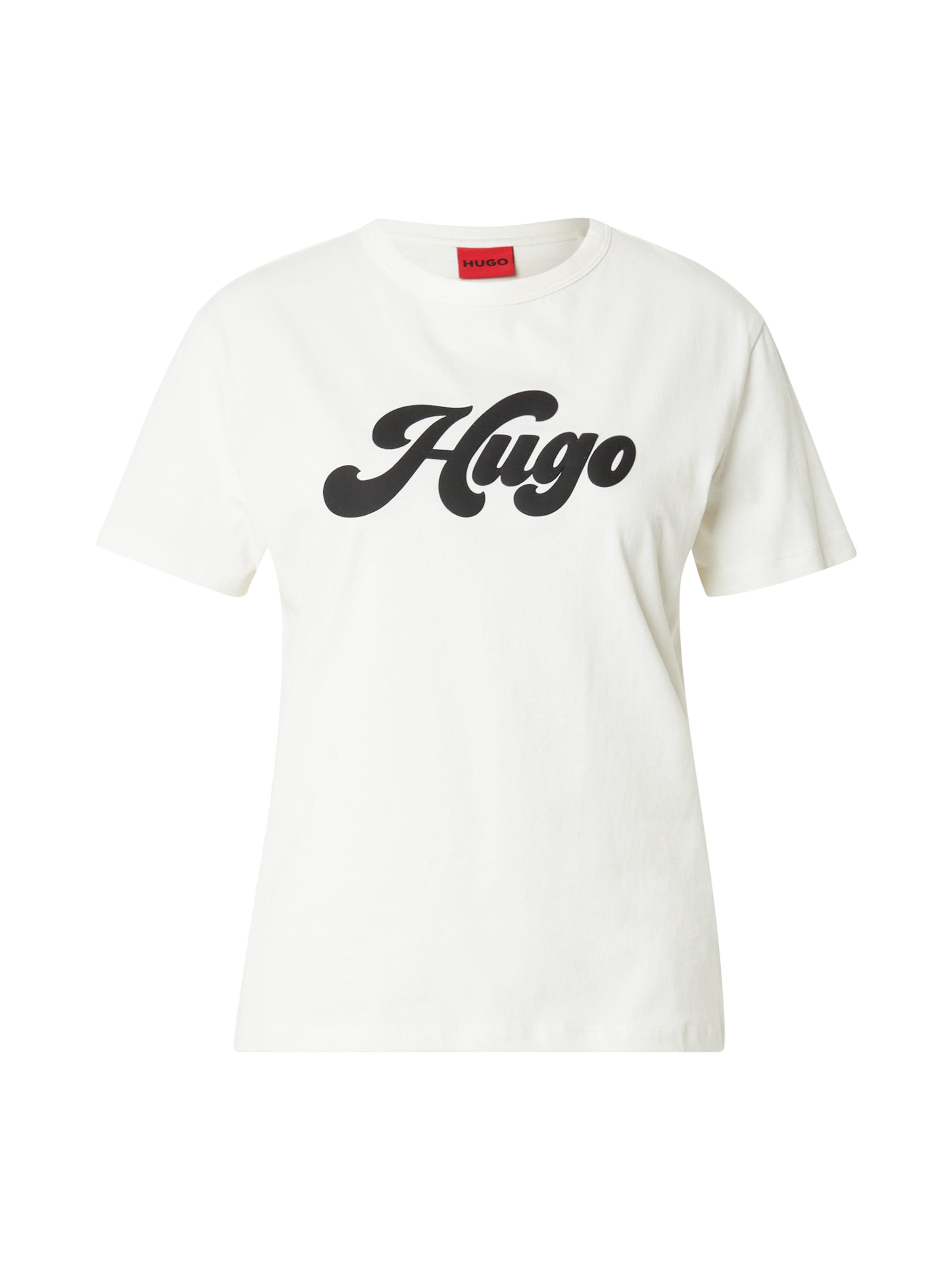 HUGO - Camisa 'Damacia_4' em branco: frente