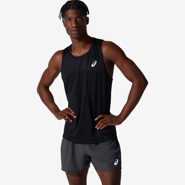 ASICS Performance Shirt in Black: front