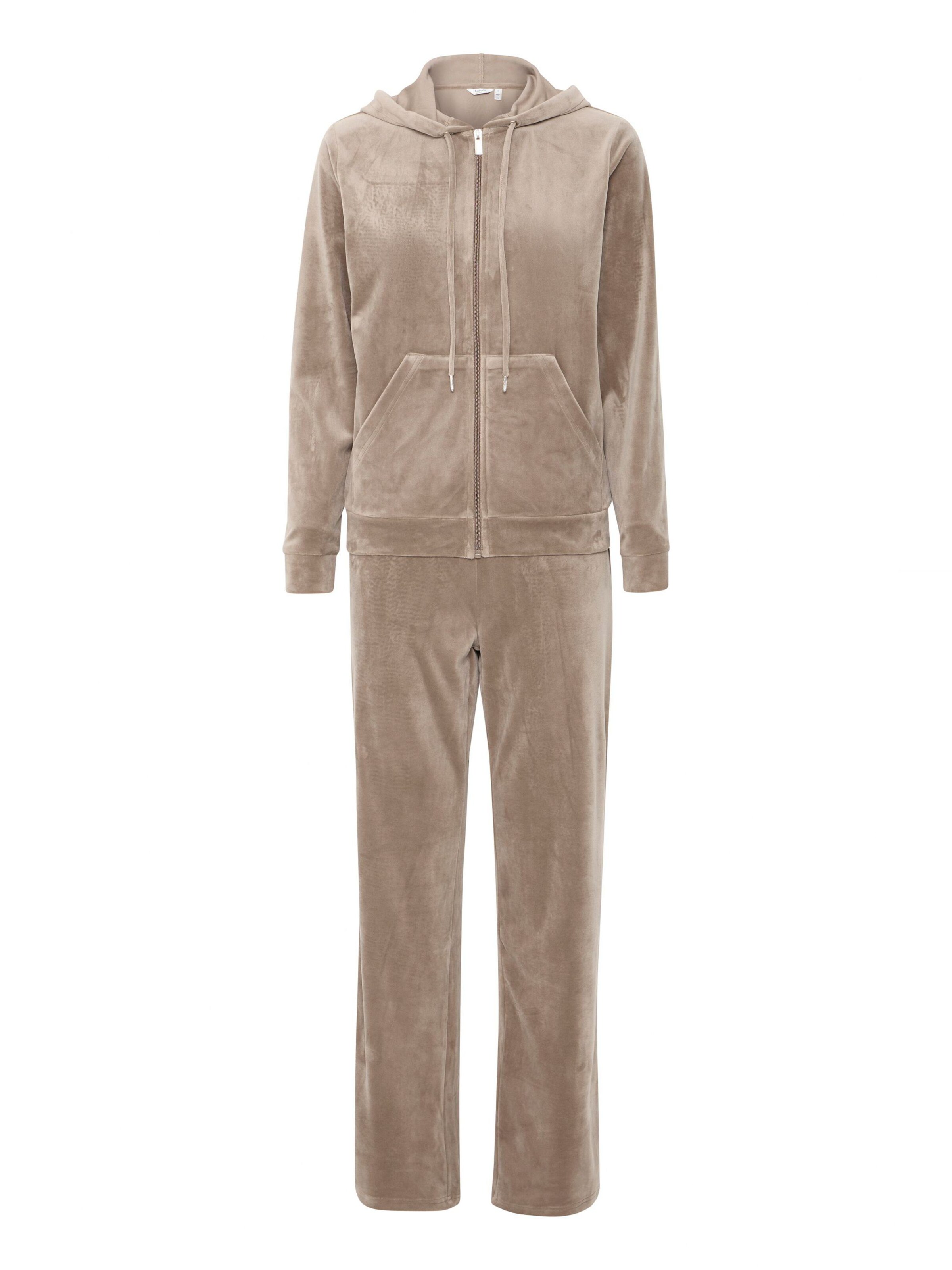 Survêtement ' BYMitza ' b.young en beige : devant